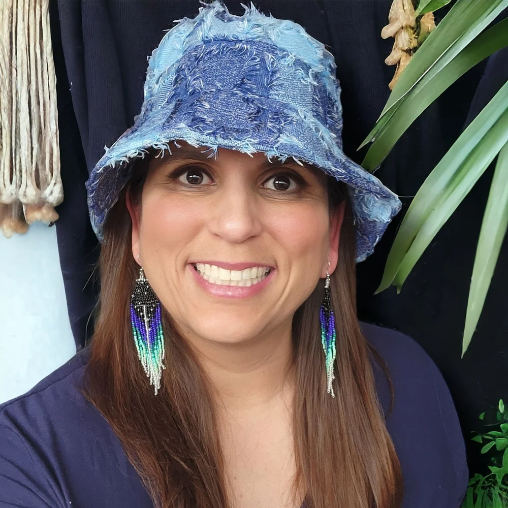 🆕️ Boho Style Handmade Beaded Long Earrings - Picture 3 of 6